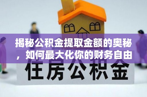 隆尧揭秘公积金提取金额的奥秘，如何最大化你的财务自由